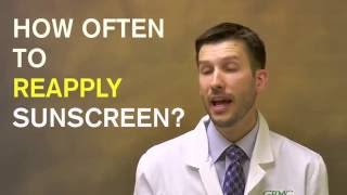 How Often Should You Reapply Sunscreen [upl. by Ramburt]