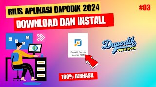 Cara Download dan Install Aplikasi Dapodik 2024 Terbaru [upl. by Atirec682]