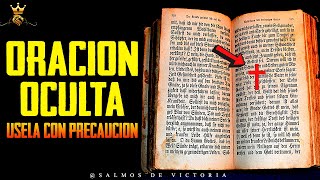 ORACION OCULTA de la BIBLIA que hace MILAGROS muy SECRETA [upl. by Neelrak]