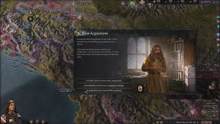 Crusader Kings III  Bosnia Episode 8  Golden Age of Prosperity [upl. by Yespmed]