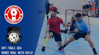 BRISTOL VS UCM  BRONZE MEDAL MATCH  UKFF FLOORBALL NATIONAL FINALS 2024  REPLAY [upl. by Vick2]