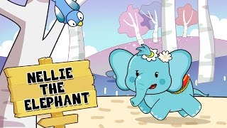 Nellie the Elephant Toy dolls Song With Lyrics  Nursery Rhymes TV [upl. by Arutek]