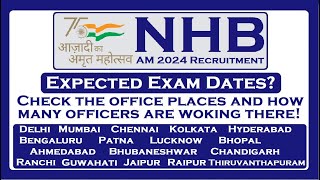 NHB Assistant Manager 2024 Tentative Exam Date [upl. by Wheaton877]