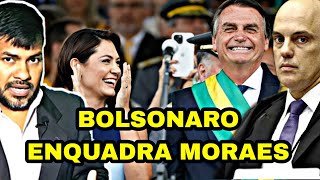 🔴 BOLSONARO ENQUADRA MORAES Lula Ameaça PASTORES Última Pesquisa Disputa Apertada [upl. by Zephan485]