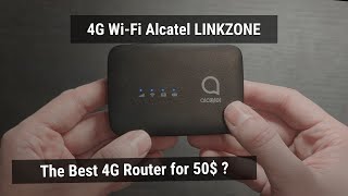 4G Router Alcatel LINKZONE MW45V  Vodafone Portable 4G Internet R219T  Full review and speed test [upl. by Feer]