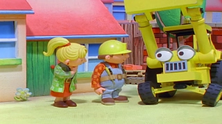 Bob the Builder Classics  Travis and Scoops Race Day  Season 1 Ep 10  Mega Machines [upl. by Neelra]