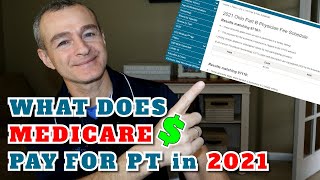 2022 Medicare Fee Schedule for PT OT SLP CPT  How Much Does Medicare Pay for PT OT SLP [upl. by Kiraa]