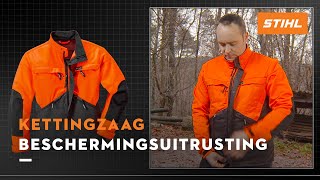 Beschermingsuitrusting  STIHL Kettingzagen [upl. by Masha358]