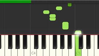 Va Pensiero  Giuseppe Verdi  Synthesia Piano Tutorial [upl. by Evan]