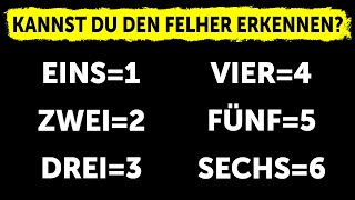 12 knifflige Rätsel für zwischendurch [upl. by Aromat]