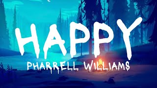 HappyPharrell Williams Lyrics [upl. by Ielirol]