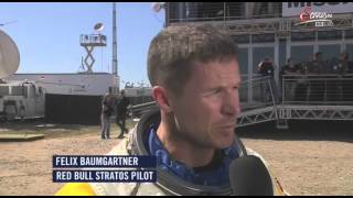 Felix Baumgartner  erstes deutsches Interview [upl. by Yentuoc]