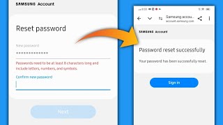 Fix Samsung Passwords need to be at least 8 characters long andinclude letters numbers and symbols [upl. by Notsek467]