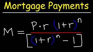 How To Calculate Your Monthly Mortgage Payment Given The Principal Interest Rate amp Loan Period [upl. by Anauqaj348]