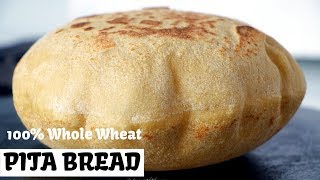 100 Whole Wheat Pita Bread  Hummus  Falafel  Balela Salad  Tzatziki sauce  Instant Pot [upl. by Demmy201]