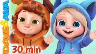 🎯 Finger Family  More Nursery Rhymes amp Baby Songs  Dave and Ava 🎯 [upl. by Ennovehs]