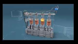 Le Moteur a Quatre Temps Principe De Fonctionnement 3D [upl. by Tindall]