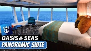 Oasis of the Seas  Ultimate Panoramic Suite Tour amp Review 4K  Royal Caribbean Cruise [upl. by Aivatnohs880]