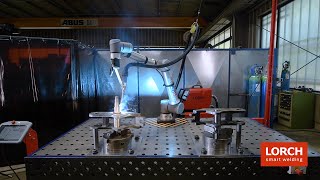 Lorch Cobot Welding Solutions with multifunctional flange and QuickPoints Jorado  EN [upl. by Winne141]