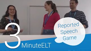 ESL Reported Speech Game [upl. by Sirronal]