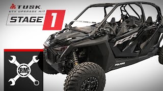 Polaris RZR Pro XP 4Turbo R 4 Tusk UTV Stage 1 Upgrade Kit Install [upl. by Nioe]