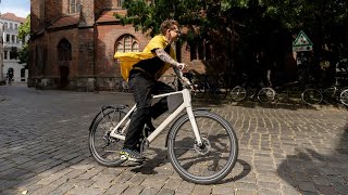 LEMMO one hybrid ebike shifts between manualelectric riding seamlessly [upl. by Alidus]