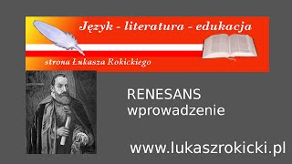 Renesans  wprowadzenie do epoki [upl. by Otrebliw243]