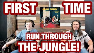 Run Through the Jungle  Creedence Clearwater Revival  College Students FIRST TIME REACTION [upl. by Heimlich]