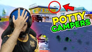 POTTY CAMPERS IN LIVIK MAP  PUBG MOBILE HIGHLIGHTS  GTXPREET [upl. by Noslrac77]