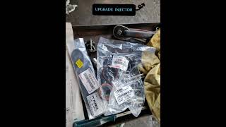 TOYOTA HILUX VIGO 1KD AUTO  UPGRADE INJECTOR N FITTING PRESSURE [upl. by Einahteb]