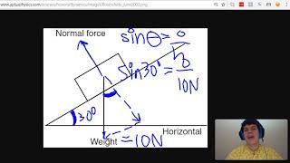 MCAT Question of the Day Forces on an Inclined Plane [upl. by Jedidiah832]