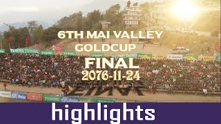 Highlights of final mai valley gold cup ilam vs Machindra club mission ilam [upl. by Barrada739]