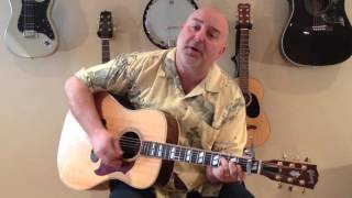 How to Play Into the Mystic  Van Morrison cover  Easy 4 Chord Tune [upl. by Delmar]