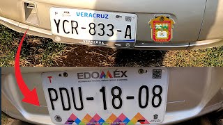 COMO CAMBIAR PLACAS DE OTRA ENTIDAD AL ESTADO DE MÉXICO  TUTORIAL [upl. by Inger]