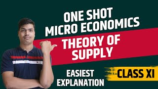 Theory of supply One shot  Factors affecting supply  Change in Quantity supply amp change in supply [upl. by Boland]