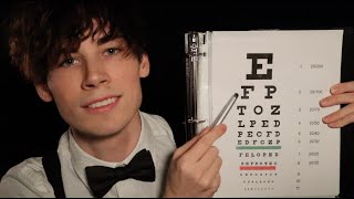 First Person Eye Exam  ASMR [upl. by Jonme179]