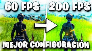 La MEJOR Guía de CONFIGURACIÓN en Fortnite  Aumentar FPS Reducir Input lag  Optimizar PC Fortnite [upl. by Rasure718]