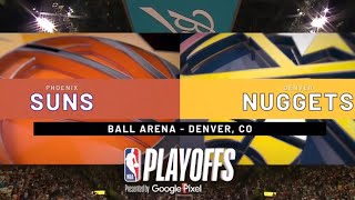 Suns vs Nuggets Game 5 NBA On TNT IntroTheme  2023 NBA Playoffs [upl. by Iand287]