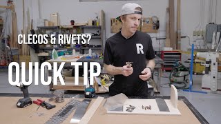 QUICK TIP Clecos and Rivets [upl. by Mickelson528]