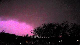 Lincoln Nebraska Tornado Warning  May 6th 2015 [upl. by Sayette]