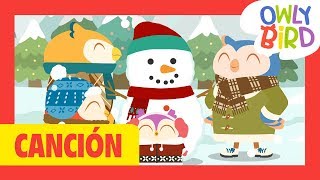 Canciones infantiles l Canción de Invierno l Winter Song  OwlyBird Songs amp Stories for Kids [upl. by Erdah]