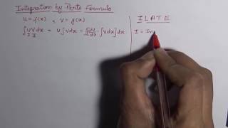 Integration by Parts Formula Hindi [upl. by Codd]