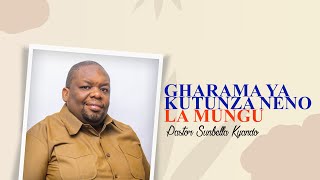 GHARAMA YA KUTUNZA NENO LA MUNGU  PASTOR SUNBELLA KYANDO [upl. by Ced]