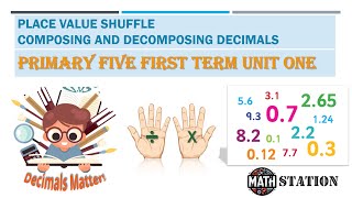 Decimals Composing and Decomposing Part 2  Primary 5 First Term [upl. by Merc]