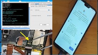 huawei p20 lite anelx1 frp bypass  with Test point By halabtech [upl. by Anal]