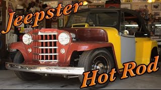 Jeep Hot Rod  1948 Willys Jeepster Resto by The Jeep Farm [upl. by Ladnik]