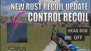 Rust How To  Control The New AK47 Recoil  All Other Weapons [upl. by Anasus]