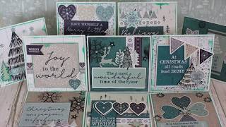 Easy Christmas Card Making Tutorial [upl. by Eirdua]