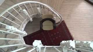 Special designs for installing the guide rail of HIRO stair lifts [upl. by Onstad808]