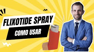 FLIXOTIDE ® como usar  BOMBINHA para ASMA ENFISEMA e BRONQUITE [upl. by Nosneh918]